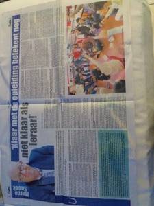 Klaar met de opleiding betekent nog niet klaar als leraar!