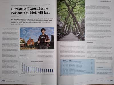 Van Corona-studentenvragenuurtje naar groenblauwe community