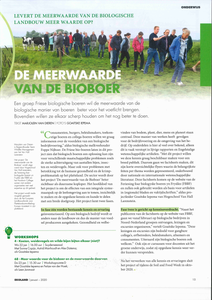 De meerwaarde van de bioboer