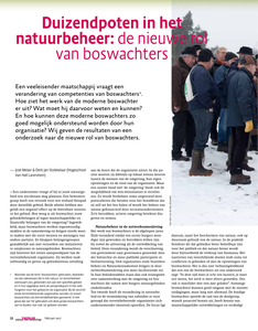 Duizendpoten in het natuurbeheer