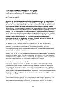Kenniscentra Maatschappelijk Vastgoed