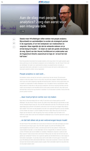 Aan de slag met people analytics? Zorg dan eerst voor een integrale blik