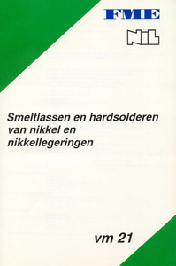 Smeltlassen en hardsolderen van nikkel en nikkellegeringen