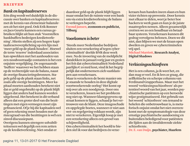 Bank en Kapitaalreserves