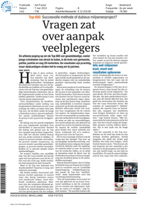Vragen zat over aanpak veelplegers