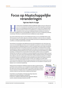 Focus op maatschappelijke veranderingen