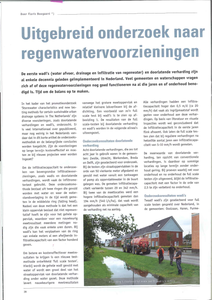 Functioneren wadi’s en doorlatende verharding onderzocht