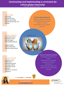 Constructing and implementing a curriculum for critical global citizenship