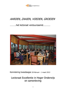 Aarden, zaaien, voeden, groeien