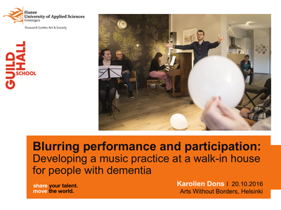 Blurring performance and participation:
