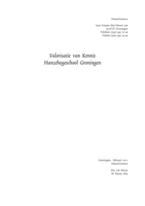 Valorisatie van kennis