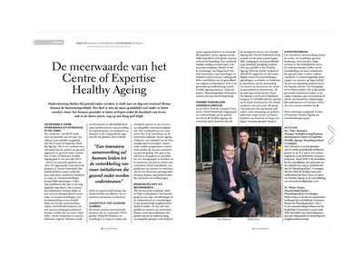 De meerwaarde van het Centre of Expertise Healthy Ageing