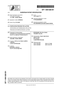 Purification process for lactide