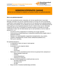 Gebiedscoöperatie Canvas