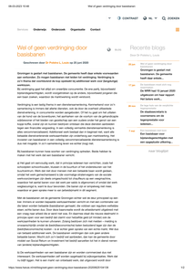 Wel of geen verdringing door basisbanen