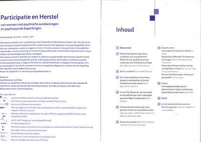 Masterclass Marianne Farkas: herstel, vaardigheden en hoop