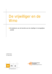 De vrijwilliger en de Wmo