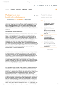Participeren in een BedrijvenInvesteringsZone