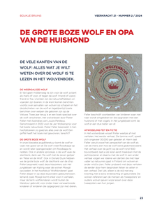 De grote boze wolf en opa van de huishond