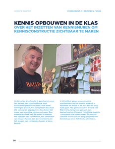 Kennis opbouwen in de klas