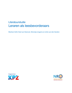 Leraren als leesbevorderaars