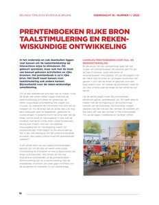 Prentenboeken rijke bron taalstimulering en reken-wiskundige ontwikkeling