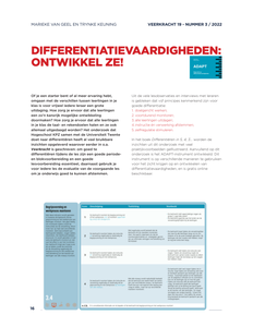 Differentiatievaardigheden: ontwikkel ze!