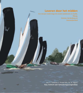 Laveren door het midden