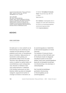 The Handbook of Community Practice [Book Review]