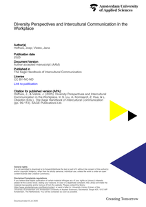 Diversity Perspectives and Intercultural Communication in the Workplace