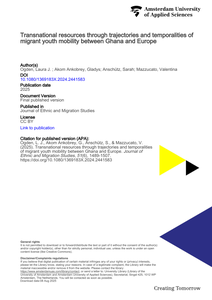 Transnational resources through trajectories and temporalities of migrant youth mobility between Ghana and Europe