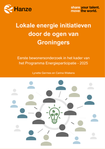 Lokale energie initiatieven door de ogen van Groningers
