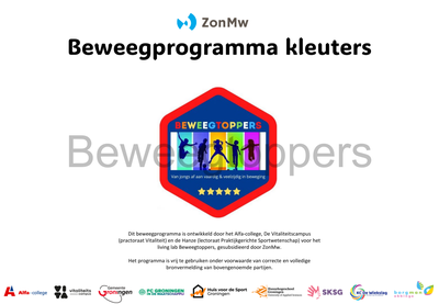 Beweegtoppers - Beweegprogramma kleuters