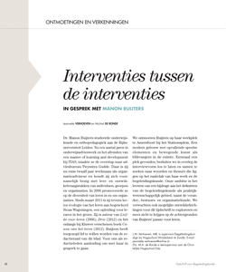 Interventies tussen de interventies