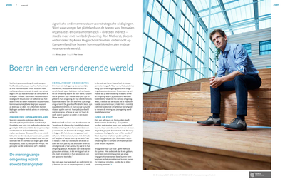 Boeren in een veranderende wereld