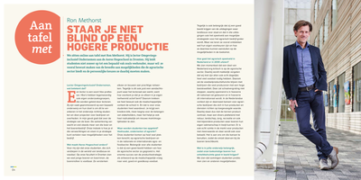 Aan tafel met Ron Methorst