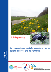 De verspreiding en habitatkarakteristieken van de gewone oliekever rond het Haringvliet