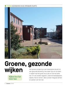 Groene gezonde wijken