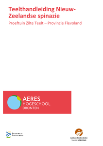 Teelthandleiding Nieuw-Zeelandse spinazie