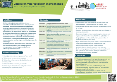 Cocreëren van regioleren in groen mbo