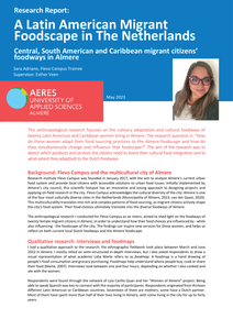 A Latin American migrant foodscape in the Netherlands