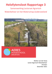 Helofytensloot rapportage 3