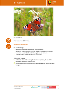 Biodiversiteit leerlingmateriaal VMBO onderbouw