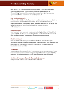 Rewilding docentenhandleiding VMBO bovenbouw