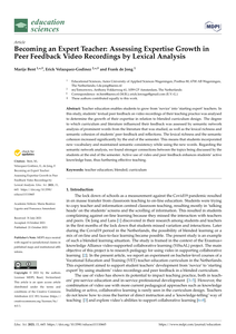 Becoming an expert teacher