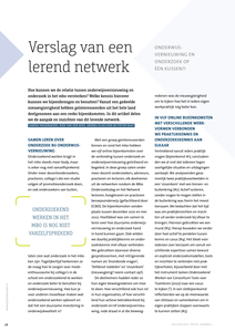 Verslag van een lerend netwerk