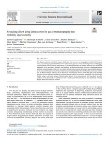 Revealing illicit drug laboratories by gas chromatography-ion  mobility spectrometry