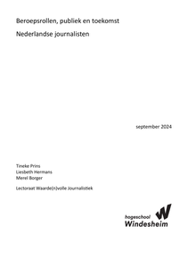 Preview product Nederlandse journalisten : beroepsrollen, publiek en toekomst